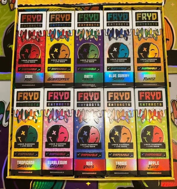 MIXED BOX 12 NEW FRYD FLAVORS