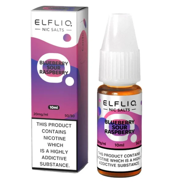 Blueberry Sour Raspberry 10ml Nic Salt By Elf Bar Elfliq - Image 5