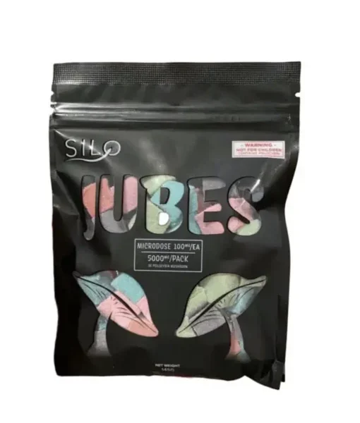 Silo Jubes Microdose Psilocybin Mushroom Gummies Edibles