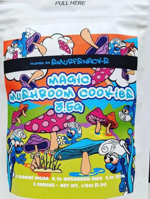 Best Smurf Snacks Mushroom Cookies
